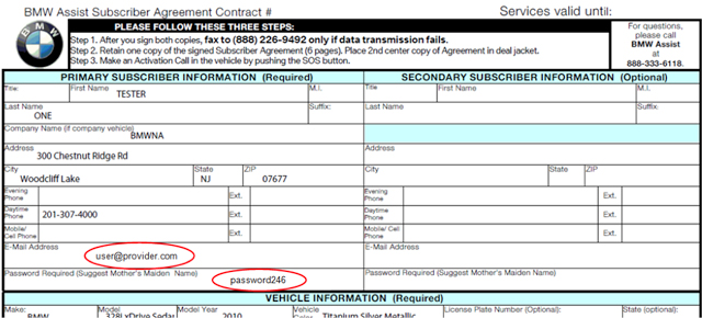 bmw remote unlock